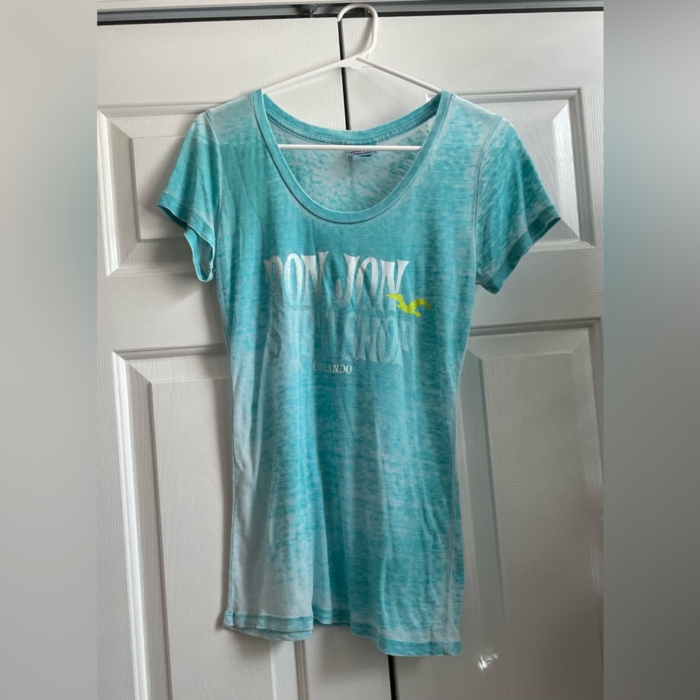 Ron Jon Turquoise Short Sleeve Tee